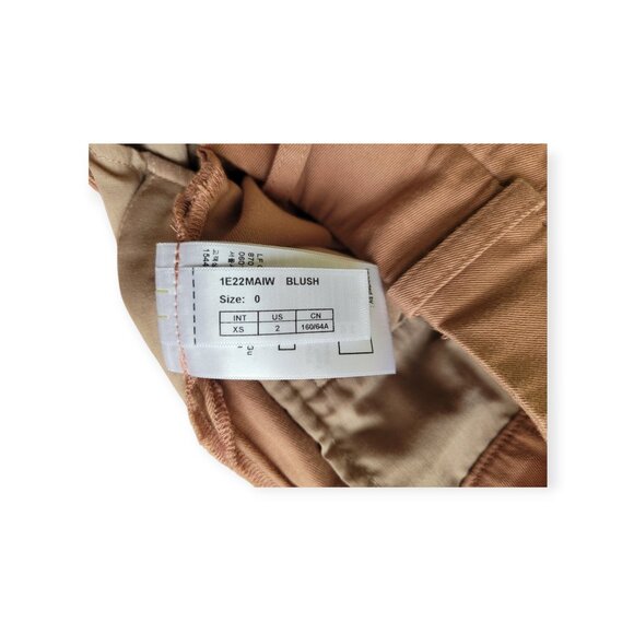 ba&sh 100% cotton blush tan trousers size XS - Picture 12 of 13